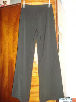 Брюки в полоску из рюлексной нитки 3