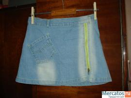 Юбка джинсовая