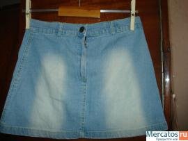 Юбка джинсовая 2