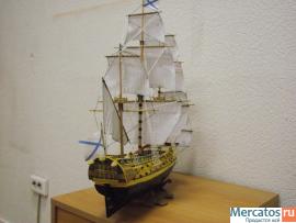 Модель корабля Ингерманланд (линейный корабль, 1715) 4
