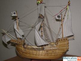 Модель корабля экспедиции Колумба Санта Мария (Santa Maria) 4