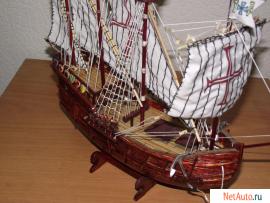 Модель корабля экспедиции Колумба Ньнья (NINA)