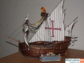 Модель корабля экспедиции Колумба Ньнья (NINA) 4