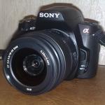 Зеркальный фотоаппарат Sony Alpha DSLR-A230