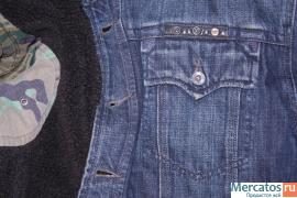 Мужская джинсовая куртка на меху «DIESEL» 2