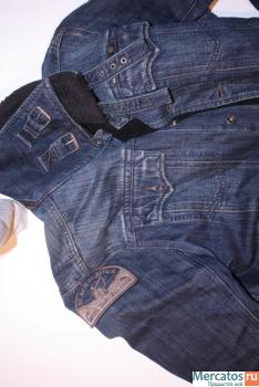 Мужская джинсовая куртка на меху «DIESEL» 4