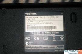 Продаю ноутбук Toshiba SATELLITE L500-1WP 5