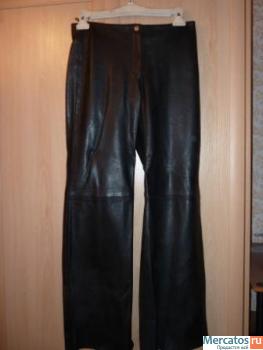 Кожаные брюки