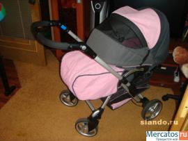 Продам прогулочную коляску розовую Capella 709. 2