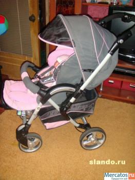 Продам прогулочную коляску розовую Capella 709. 3