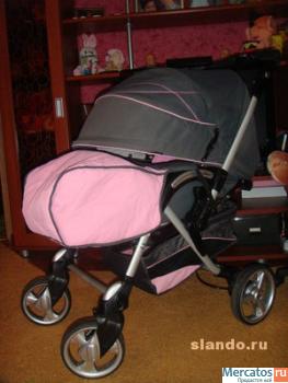 Продам прогулочную коляску розовую Capella 709. 4