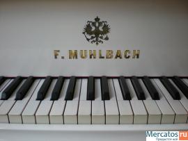 Рояль "Мюльбах" 1907г.Белый, малогабаритный после реставрации. 3