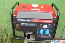 Продам бензогенератор HONDA EX 5500 новый 4