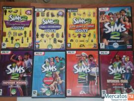 Продам Sims2 лиценз. + 7 дополнений