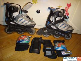 Детские роллики "rollerblade" за 2 400 руб. 2