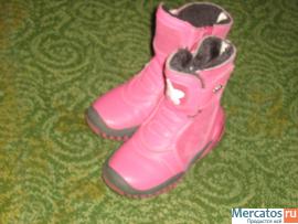Продаю зимие ботиночки на девочку