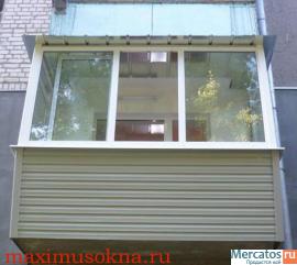 Остекление балконов и остекление лоджий, москва 4