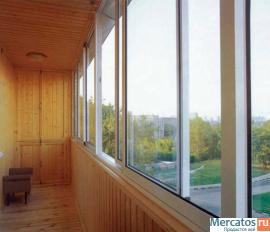 Остекление балконов и остекление лоджий, москва 5
