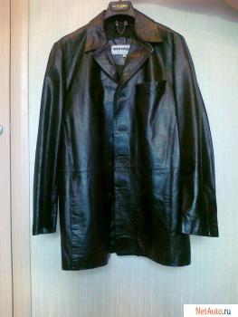 Кожаный пиджак