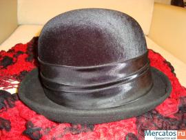 черная шляпка