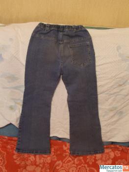 Продаю джинсы для девочки 5-7 лет,рост 122-128, недорого 2