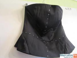 Юбка и корсет черные "Monton"