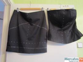 Юбка и корсет черные "Monton" 4