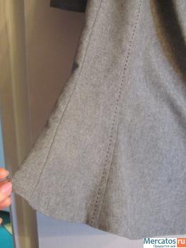 Костюм пиджак+юбка (цвет серый) 5
