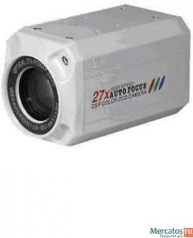 Видеокамера BOX цветная зум х27 480ТВЛ