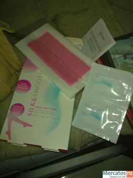 Восковые полоски для депиляции «Шелковая нежность» 2