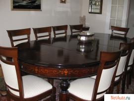 продаю стол ( италия ) и 10 стульев