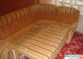 Диван угловой(раскладной)+кресло 4