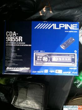 Alpine CDA-9855R автомагнитолу продам 2