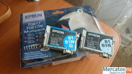Продам б/у картриджи для принтера Epson R270