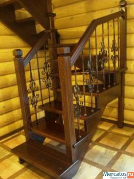 Лестницы из дерева 2