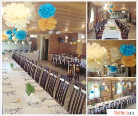 креативное оформление свадебного торжества!