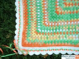 Одеялко-пледик ручной работы для малыша 3