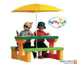 Стол для пикника с зонтиком Парадизо