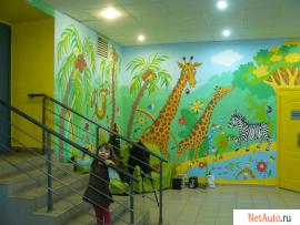 Роспись жилых и общественных помещений. Роспись стен, потолков,ф