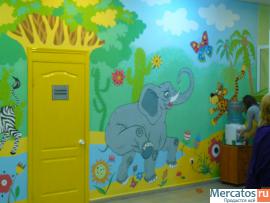 Роспись жилых и общественных помещений. Роспись стен, потолков,ф 2