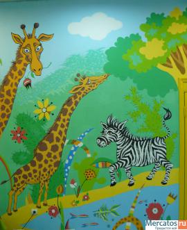 Роспись жилых и общественных помещений. Роспись стен, потолков,ф 4