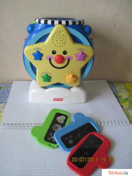Музыкальный ночник-проектор Звездочка от Fisher-Price