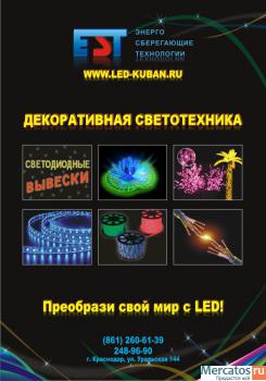 Световые фигуры из дюралайта 3