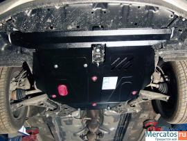 Защита картера и КПП на Toyota Corolla (E12) 2001-2006