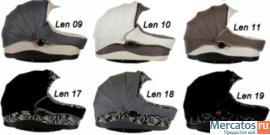 Коляска для новорожденных Kajtex Luxus лён 14" 3