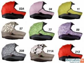 Коляска для новорожденных Kajtex Luxus лён 14" 9