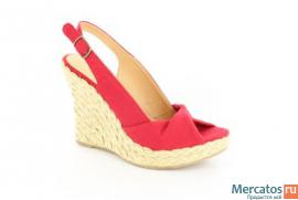 Летние босоножки из парусины разных расцветок 2