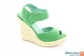 Босоножки из искусственной кожи и платформе 5