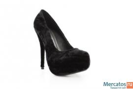 Выходные бархатные туфли 2