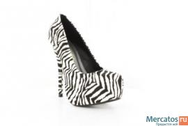 Выходные бархатные туфли 4